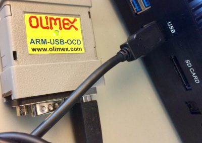 Olimex connection to PC Linux