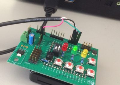 Master Pyboard & serial traces connector on ASY2