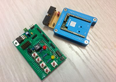 Pyboard and daughterboard