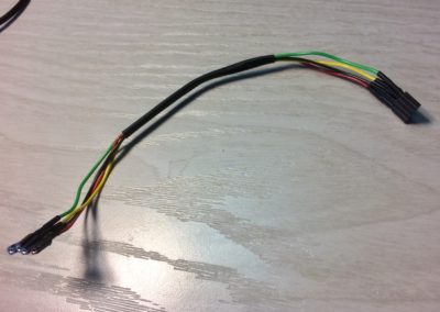 Cable for I2C connection from the ADC to the daughter board.