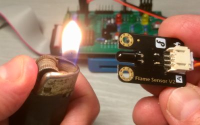 Tutorial #222 – Pyboard – Fire detection