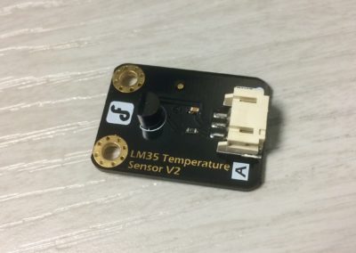 LM35 Linear Temperature Sensor from DFRobot.