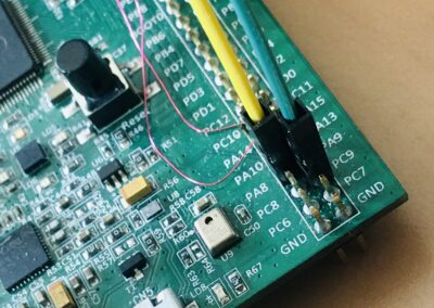How to connect I2C of ADC to the MB997D