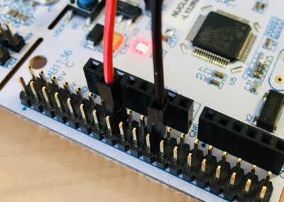 How to connect wires on the MB1136 (power)