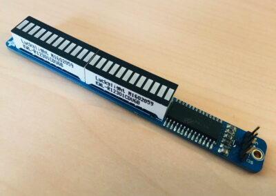 The Adafruit Bi-Color 24-Bar Bargraph Backpack Kit