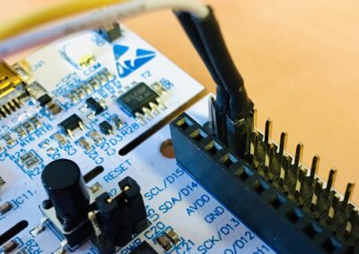 How to connect wires on the MB1136 (I2C)